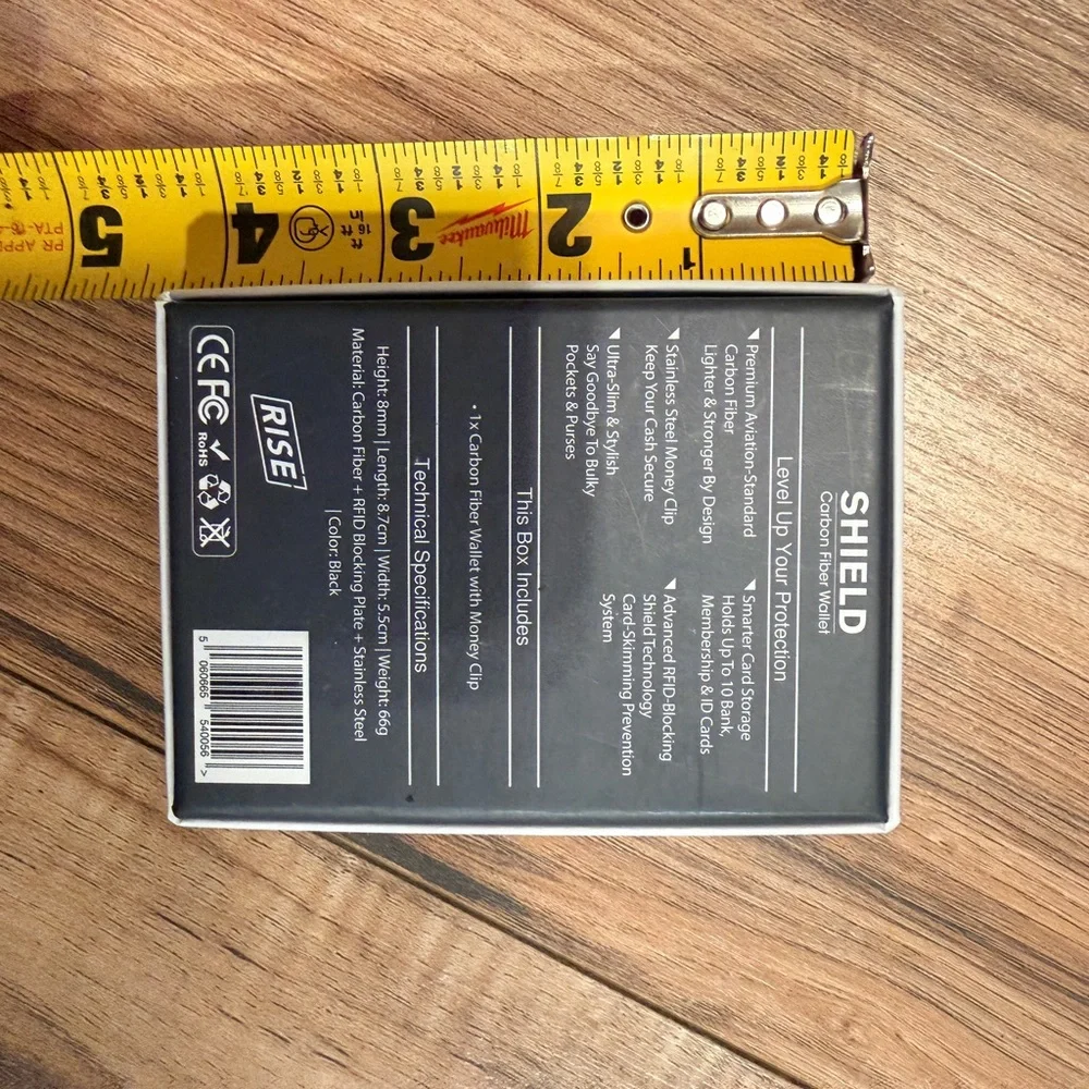 Rise Carbon Fiber Wallet